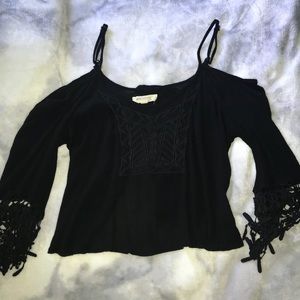 haute society Tops - Cold shoulder, crop style top haute society Tops - Cold shoulder, crop style top